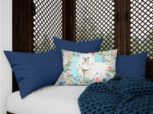 Load image into Gallery viewer, Maltese Canvas Fabric Decorative Pillow CK3418PW1216
