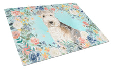 Load image into Gallery viewer, Lakeland Terrier Glass Cutting Boards – Durable, Decorative Kitchen Art Large CK3420LCB