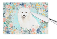 Load image into Gallery viewer, Japanese Spitz Glass Cutting Boards – Durable, Decorative Kitchen Art Large CK3422LCB
