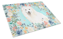 Load image into Gallery viewer, Japanese Spitz Glass Cutting Boards – Durable, Decorative Kitchen Art Large CK3422LCB