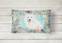 Load image into Gallery viewer, Japanese Spitz Canvas Fabric Decorative Pillow CK3422PW1216