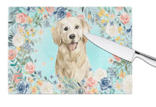 Load image into Gallery viewer, Golden Retriever Glass Cutting Boards – Durable, Decorative Kitchen Art Large CK3425LCB