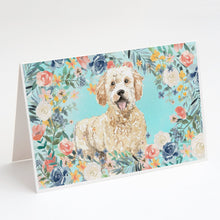 Load image into Gallery viewer, Goldendoodle Greeting Cards -  Blank Note Cards – 8-Pack of Artist-Designed Cards with Envelopes