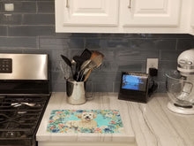 Load image into Gallery viewer, Goldendoodle Glass Cutting Boards – Durable, Decorative Kitchen Art Large CK3426LCB