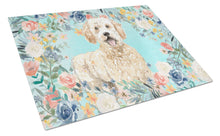 Load image into Gallery viewer, Goldendoodle Glass Cutting Boards – Durable, Decorative Kitchen Art Large CK3426LCB