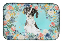 Load image into Gallery viewer, English Pointer Dish Drying Mat – Absorbent, Artistic Kitchen Essentials CK3427DDM