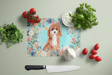 Load image into Gallery viewer, Cavapoo Glass Cutting Boards – Durable, Decorative Kitchen Art Large CK3428LCB