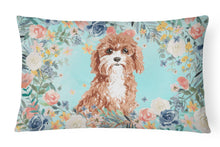 Load image into Gallery viewer, Cavapoo Canvas Fabric Decorative Pillow CK3428PW1216