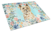 Load image into Gallery viewer, Cairn Terrier Glass Cutting Boards – Durable, Decorative Kitchen Art Large CK3430LCB