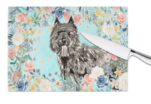 Load image into Gallery viewer, Bouvier des Flandres Glass Cutting Boards – Durable, Decorative Kitchen Art Large CK3432LCB