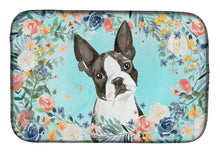 Load image into Gallery viewer, Boston Terrier Dish Drying Mat – Absorbent, Artistic Kitchen Essentials CK3433DDM