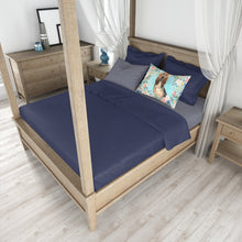 Load image into Gallery viewer, Bloodhound  Standard Pillowcase – Artistic Decorative Front, White Back CK3434PILLOWCASE