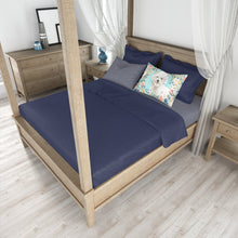 Load image into Gallery viewer, Bichon Frise  Standard Pillowcase – Artistic Decorative Front, White Back CK3435PILLOWCASE