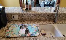 Load image into Gallery viewer, Bernese Mountain Dog Dish Drying Mat – Absorbent, Artistic Kitchen Essentials CK3436DDM