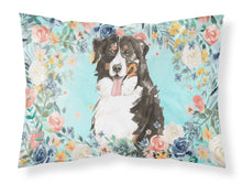 Load image into Gallery viewer, Bernese Mountain Dog  Standard Pillowcase – Artistic Decorative Front, White Back CK3436PILLOWCASE