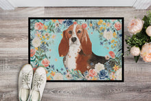 Load image into Gallery viewer, Basset Hound Doormat - 18x27 Decorative Floor Mat – Indoor/Outdoor Rug with Artistic Flair CK3437MAT