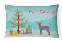Load image into Gallery viewer, Abyssinian or African Hairless Dog Christmas Tree Canvas Fabric Decorative Pillow CK3438PW1216