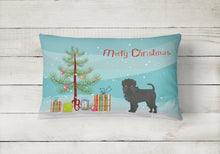 Load image into Gallery viewer, Affenpinscher Christmas Tree Canvas Fabric Decorative Pillow CK3440PW1216