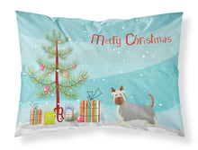 Load image into Gallery viewer, Australian Silky Terrier Christmas Tree  Standard Pillowcase – Artistic Decorative Front, White Back CK3443PILLOWCASE