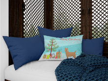 Load image into Gallery viewer, Airedale Terrier Christmas Tree Canvas Fabric Decorative Pillow CK3444PW1216