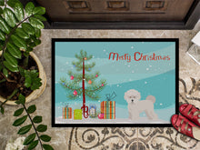 Load image into Gallery viewer, Bichon Frisé Christmas Tree Doormat - 18x27 Decorative Floor Mat – Indoor/Outdoor Rug with Artistic Flair CK3445MAT