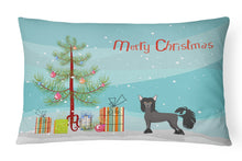 Load image into Gallery viewer, Chinese Crested Christmas Tree Canvas Fabric Decorative Pillow CK3447PW1216