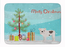 Load image into Gallery viewer, Bulldog, English Bulldog Christmas Tree Machine Washable Memory Foam Mat CK3453RUG