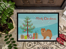 Load image into Gallery viewer, German Spitz Christmas Tree Doormat - 24x36 Decorative Floor Mat – Indoor/Outdoor Rug with Artistic Flair CK3456JMAT