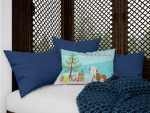 Load image into Gallery viewer, Havanese Christmas Tree Canvas Fabric Decorative Pillow CK3458PW1216