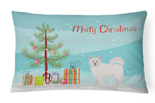 Load image into Gallery viewer, Italian Spitz Christmas Tree Canvas Fabric Decorative Pillow CK3461PW1216
