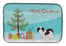 Load image into Gallery viewer, Japanese Chin Christmas Tree Dish Drying Mat – Absorbent, Artistic Kitchen Essentials CK3462DDM