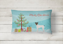 Load image into Gallery viewer, Japanese Terrier Christmas Tree Canvas Fabric Decorative Pillow CK3464PW1216