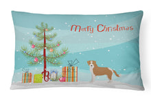 Load image into Gallery viewer, Kromfohrländer Christmas Tree Canvas Fabric Decorative Pillow CK3466PW1216
