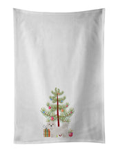 Load image into Gallery viewer, Kyi-Leo Christmas Tree White Kitchen Towel Set of 2