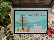 Load image into Gallery viewer, White Lhasa Apso Christmas Tree Doormat - 18x27 Decorative Floor Mat – Indoor/Outdoor Rug with Artistic Flair CK3469MAT