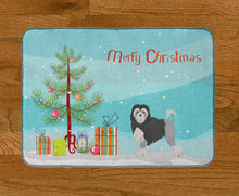 Load image into Gallery viewer, Löwchen or Little Lion Dog Christmas Tree Machine Washable Memory Foam Mat CK3470RUG