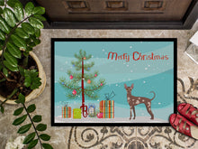 Load image into Gallery viewer, Mexican Hairless Dog Christmas Tree Doormat - 18x27 Decorative Floor Mat – Indoor/Outdoor Rug with Artistic Flair CK3473MAT