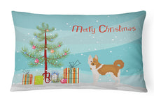 Load image into Gallery viewer, Nordic Spitz Christmas Tree Canvas Fabric Decorative Pillow CK3475PW1216