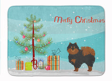 Load image into Gallery viewer, Pomeranian Christmas Tree Machine Washable Memory Foam Mat CK3477RUG