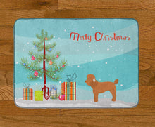 Load image into Gallery viewer, Toy Poodle Christmas Tree Machine Washable Memory Foam Mat CK3479RUG