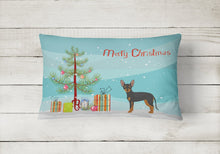 Load image into Gallery viewer, Prague Ratter Christmas Tree Canvas Fabric Decorative Pillow CK3480PW1216
