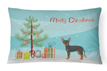 Load image into Gallery viewer, Prague Ratter Christmas Tree Canvas Fabric Decorative Pillow CK3480PW1216