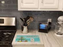 Load image into Gallery viewer, Bolognese Christmas Tree Glass Cutting Boards – Durable, Decorative Kitchen Art Large CK3492LCB