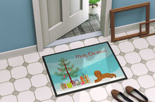 Load image into Gallery viewer, Ruby Cavalier King Charles Spaniel Christmas Tree Doormat - 24x36 Decorative Floor Mat – Indoor/Outdoor Rug with Artistic Flair CK3495JMAT