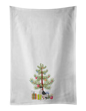 Load image into Gallery viewer, Miniature Fox Terrier #2 Christmas Tree White Kitchen Towel Set of 2