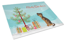 Load image into Gallery viewer, Persian Chihuahua Christmas Tree Glass Cutting Boards – Durable, Decorative Kitchen Art Large CK3506LCB