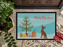 Load image into Gallery viewer, Brown Prague Ratter Christmas Tree Doormat - 24x36 Decorative Floor Mat – Indoor/Outdoor Rug with Artistic Flair CK3508JMAT