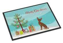 Load image into Gallery viewer, Brown Prague Ratter Christmas Tree Doormat - 24x36 Decorative Floor Mat – Indoor/Outdoor Rug with Artistic Flair CK3508JMAT