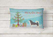 Load image into Gallery viewer, Alaskan Malamute Christmas Tree Canvas Fabric Decorative Pillow CK3513PW1216