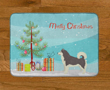 Load image into Gallery viewer, Alaskan Malamute Christmas Tree Machine Washable Memory Foam Mat CK3513RUG